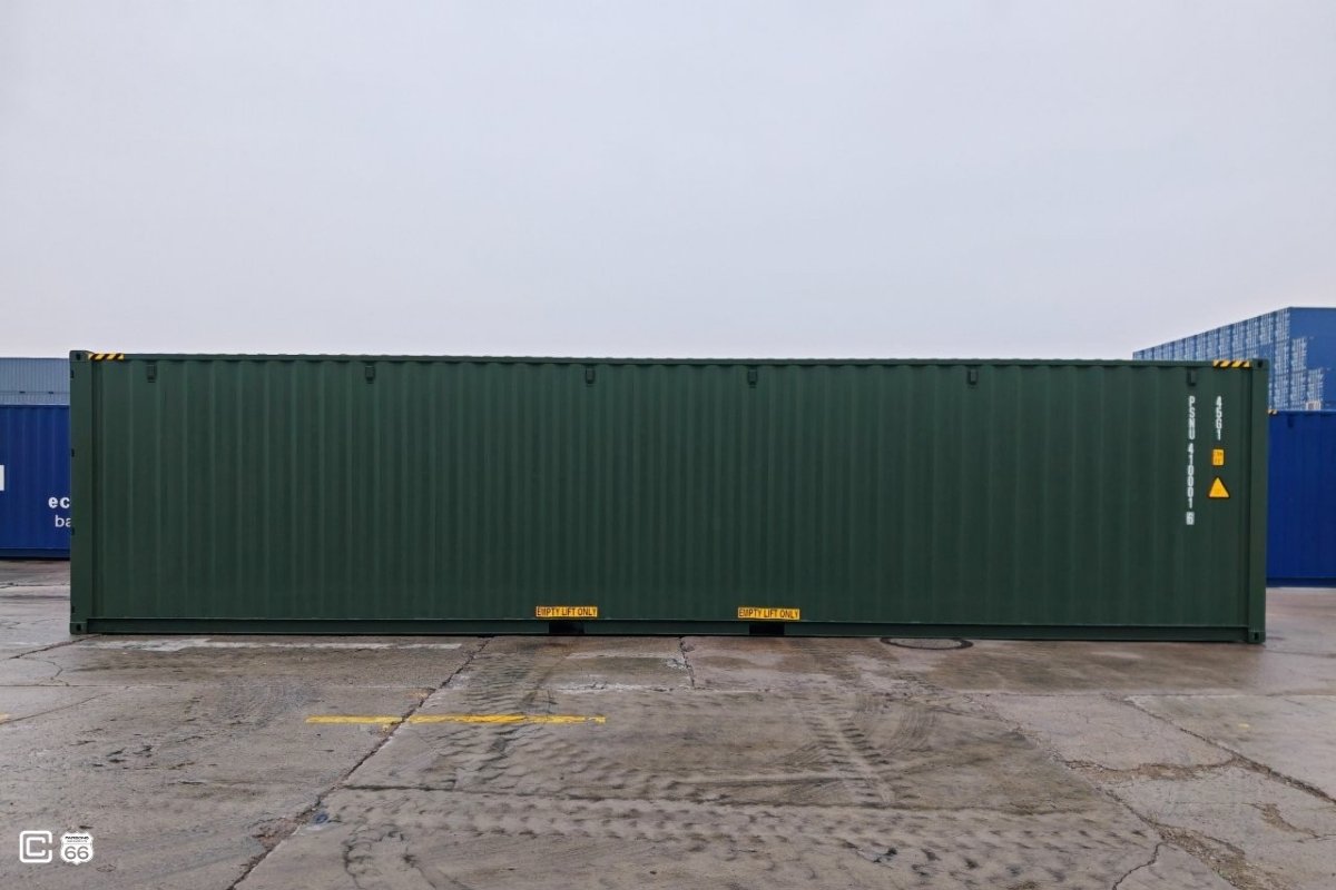 Container maritime 40' 1er voyage