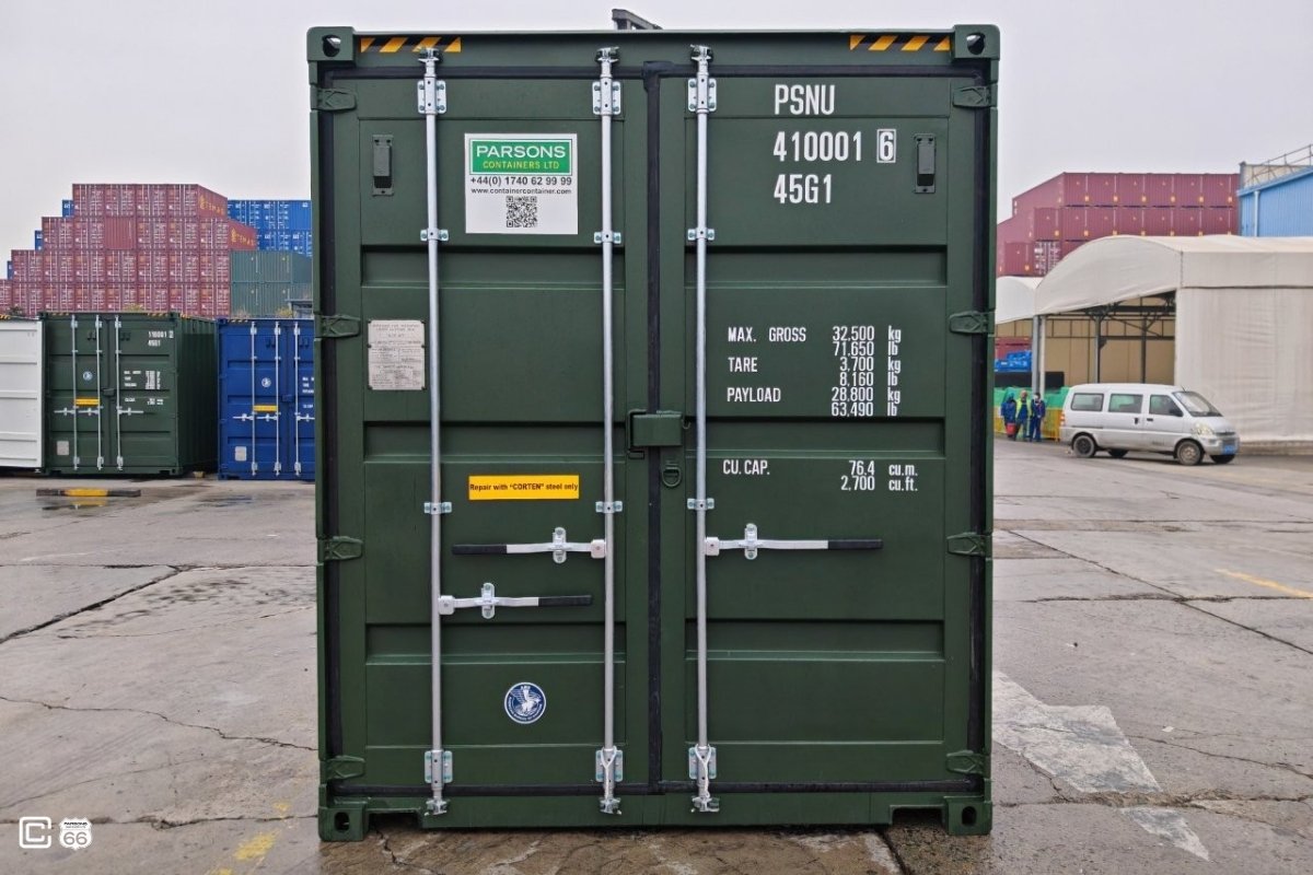 Container maritime 40' 1er voyage
