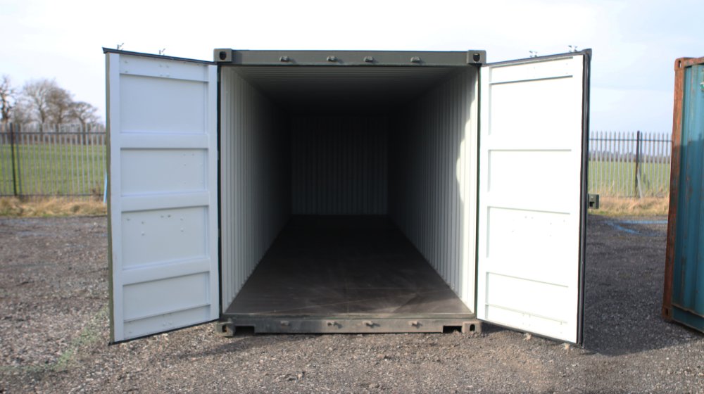 Container maritime 40' 1er voyage