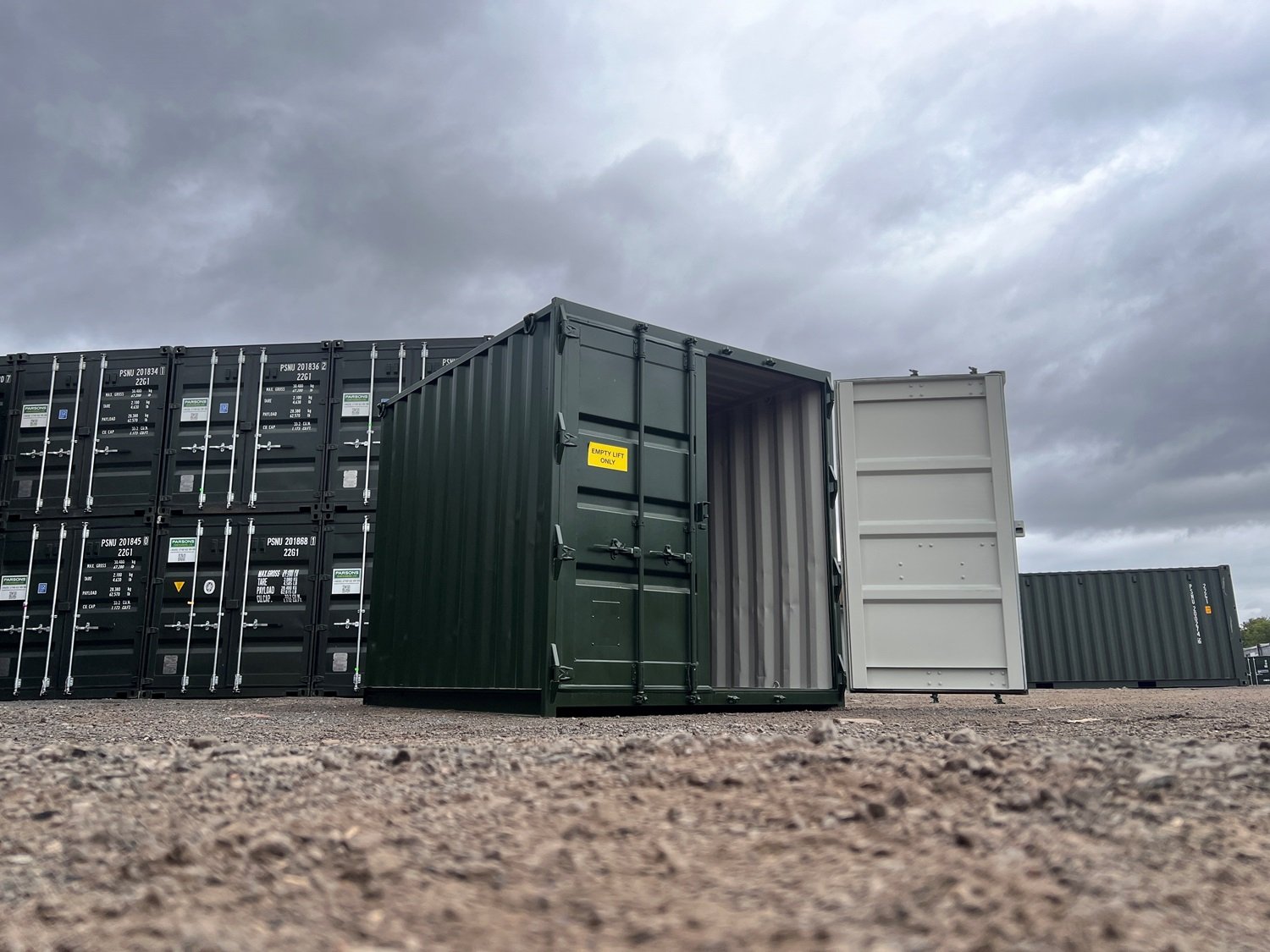Container maritime 40' 1er voyage