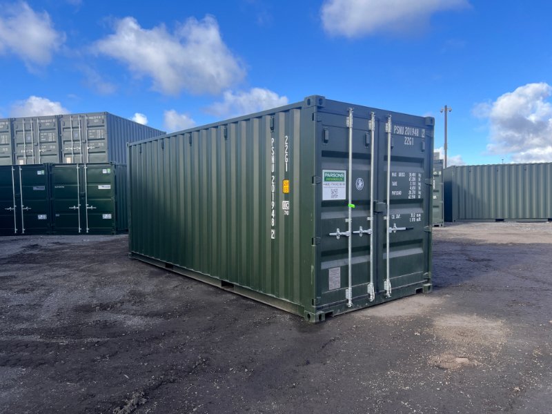 Container maritime 20' 1er voyage