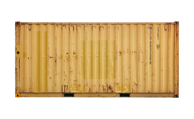 Container maritime 20' étanche