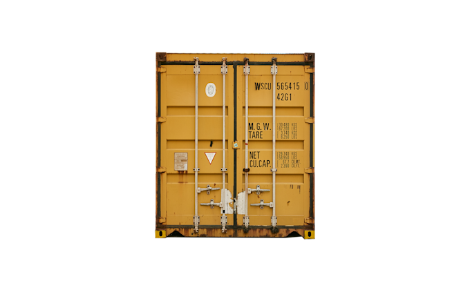 Container maritime 40' étanche