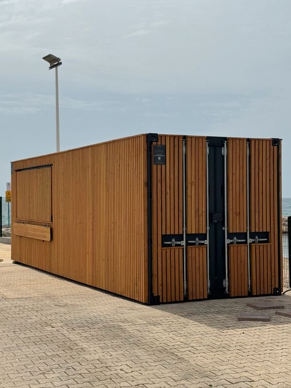 Container 40' chiosco snack / ufficio / chiosco pop-up