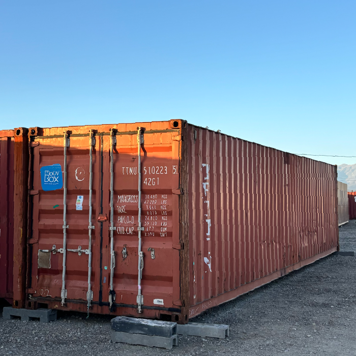 Container 40 pieds occasion DRY non étanche (Classe C)