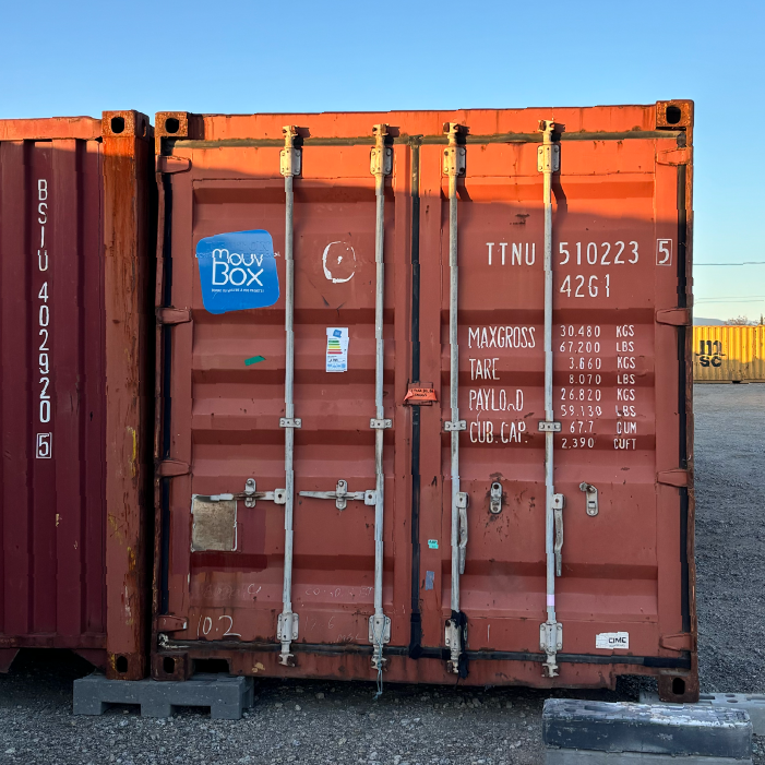 Container 40 pieds occasion DRY non étanche (Classe C)