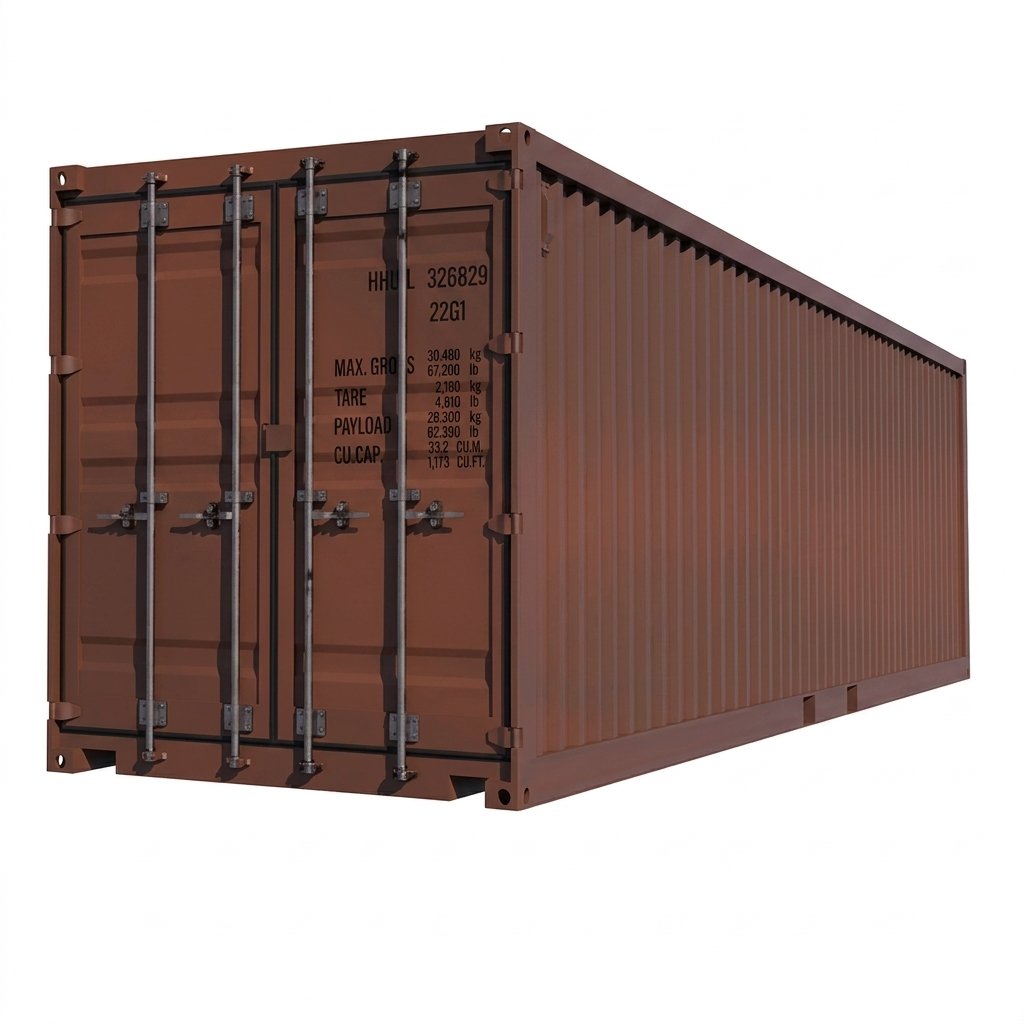 Container 40 pieds occasion DRY non étanche (Classe C)