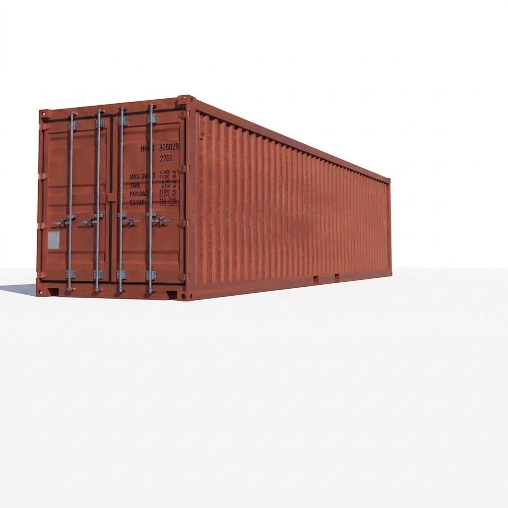 Container 40 pieds occasion DRY étanche (Classe A / dernier voyage)