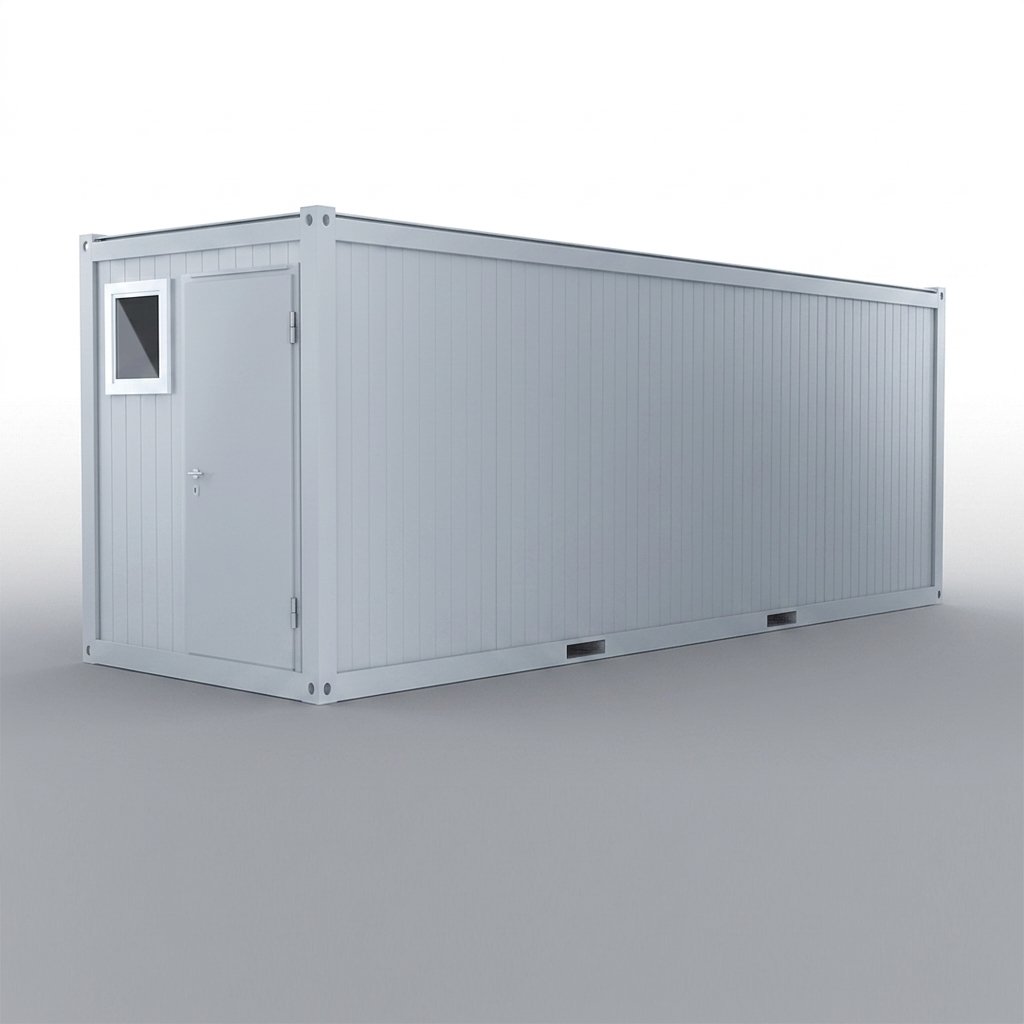 Vestiaire sanitaire 20 pieds (1 WC, 1 douche, 1 lavabo)