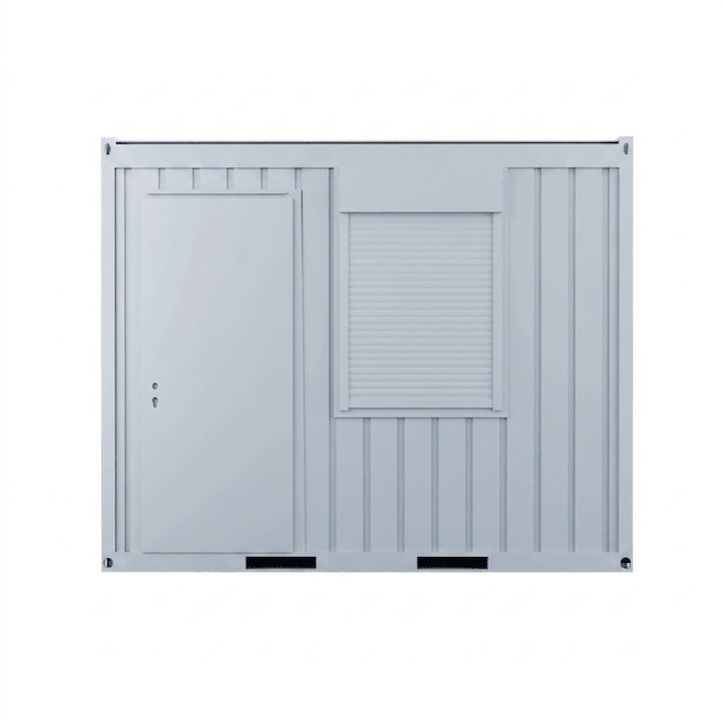 Bureau modulaire 10 pieds (1 porte, 1 fenêtre, isolation LV)